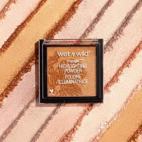 wet n wild MegaGlo Highlighting Powder Warm Gold Golden Flower Crown