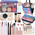 Makeup Kit for Teens - 14-Piece All-in-One Set with Palette & Brushes