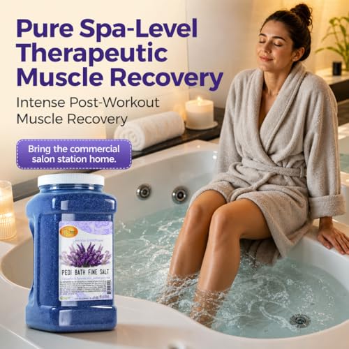 SPA REDI Foot Soak for Pedicures – Mineral Detox & Nourishment 128 Oz