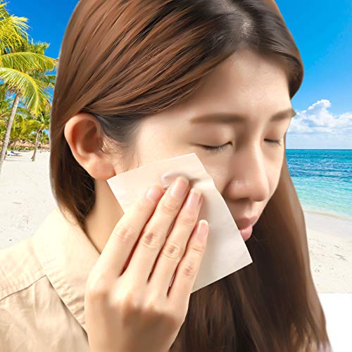 Teenitor Oil Blotting Sheets, 1000 Count Jasmine Face Oil Absorbing Paper
