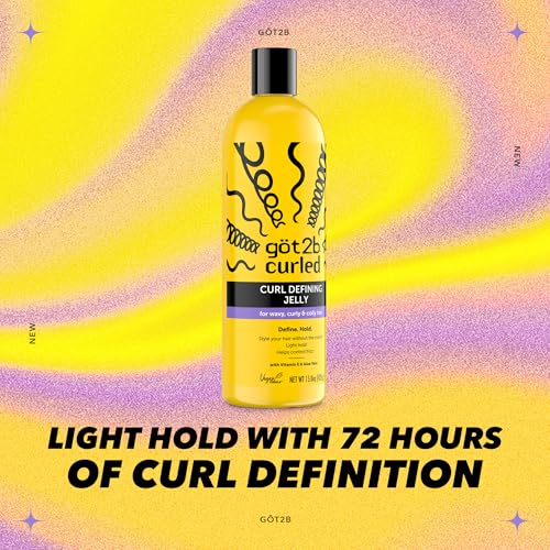 Got2B Curled Defining Jelly for Wavy Coily Hair 15oz