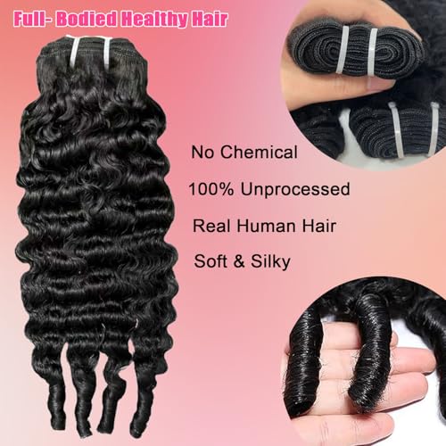 Burmese Curly Human Hair Bundles 16 18 20 Inch 12A Grade