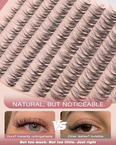 Spider Lash Clusters - Wispy Fluffy Eyelash Extensions 8-16mm