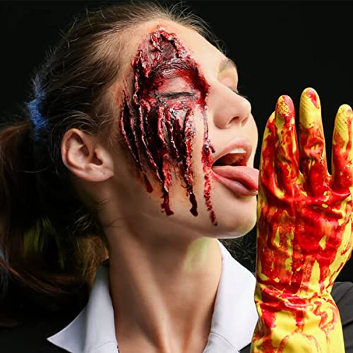 Realistic Fake Blood Scab Gel Makeup – Halloween SFX (2 Pc)