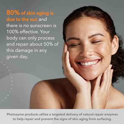 Photozyme Ultra Rich DNA Facial Cream - Hydrating Superfoods - with DNA Repair Enzymes, and Antioxidants - Helps Repair Photodamage and Dry Skin - for All Skin Types - 1.7 Fl Oz. / 50 ml