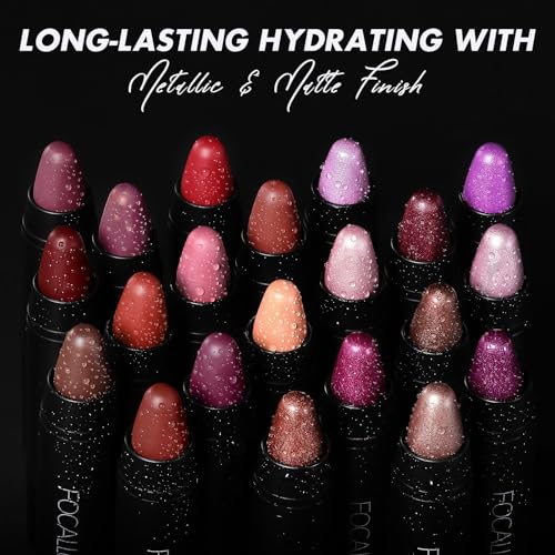 FOCALLURE Ultra Chic Lipstick #26 Salt Lake - Moisturizing Lip Crayon