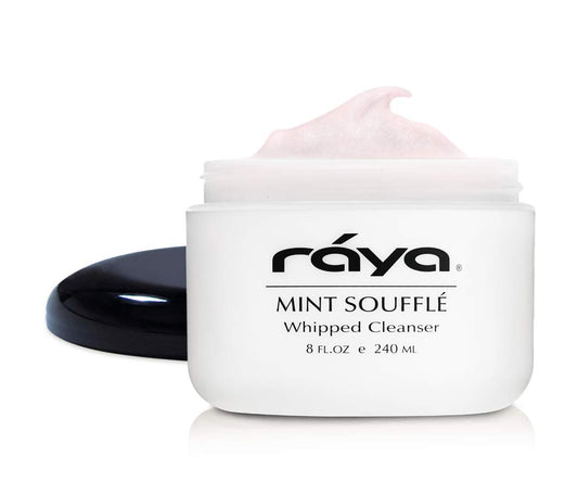 Raya Mint Soufflé Facial Cleanser 8 oz (102) | pH Balanced Face Wash for Oily and Combination Skin| Helps Clear Clogged Pores and Smooth Complexion