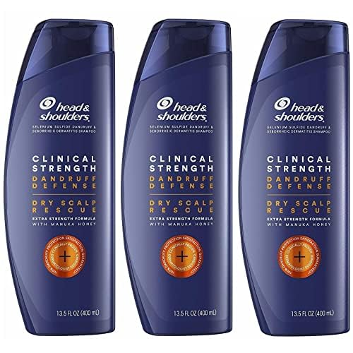 Head & Shoulders Dandruff Shampoo, Clinical Strength 14.2 oz (Pack of 3)
