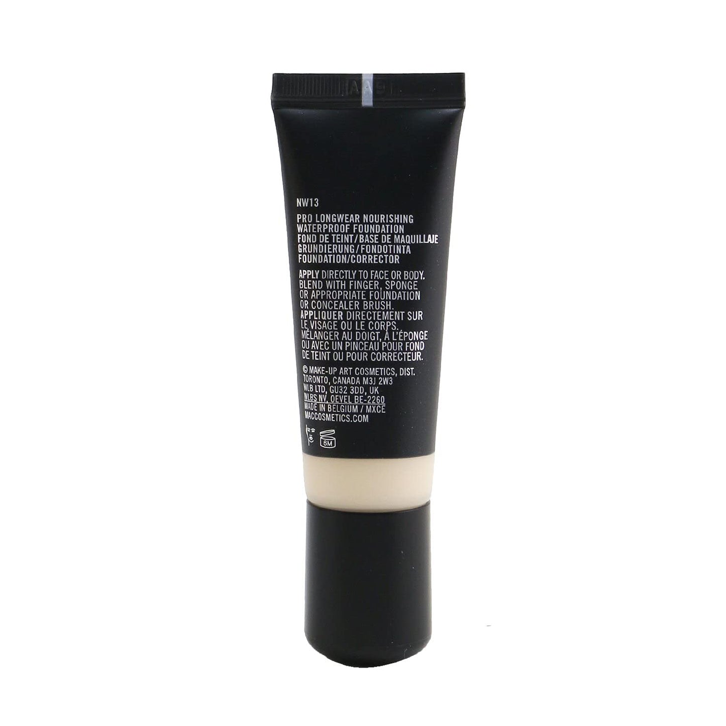 MAC Pro Longwear Nourishing Waterproof Foundation NW13