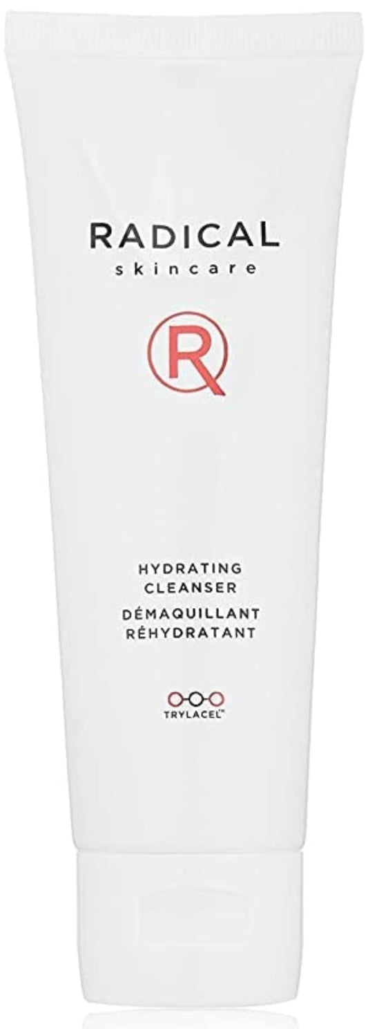 Radical Skincare Hydrating Cleanser- Non-Drying, Gentle Formula | For All Skin Types | Paraben & Cruelty Free (4 Fl Oz)