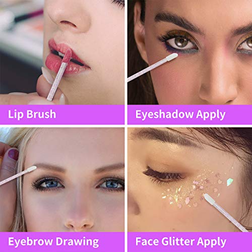 300PCS Disposable Lip Brushes for Lipstick & Gloss