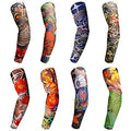 Toirxarn 8-Pack Temporary Tattoo Sleeves for Men & Women