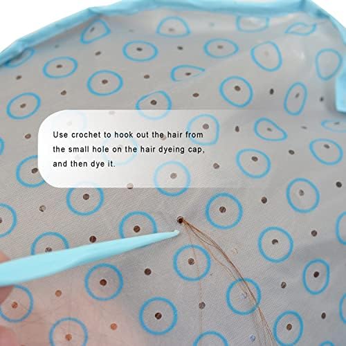 Hair Coloring Kit Highlight Cap with Crochet Hook - 1 Piece Variation of THIS listing
