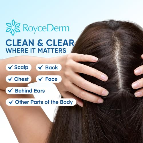 Roycederm Calming Serum 2 Pack - Lightweight Skin & Scalp Care for Dry & Sensitive Skin
