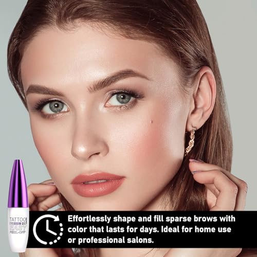 3-Piece Easy Peel Eyebrow Tint Gel Kit – Semi-Permanent