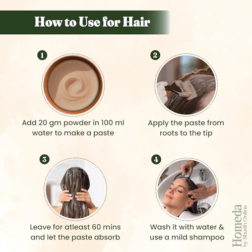 Organic Amla Powder for Hair Growth | 3.5 oz Indian Gooseberry