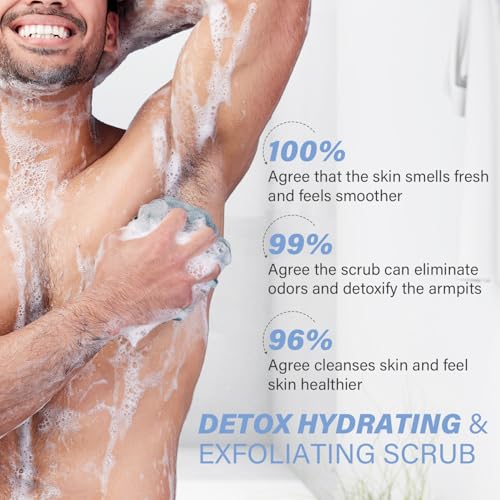 Charcoal Underarm Detox Scrub - Odor Control & Dark Spot Remover