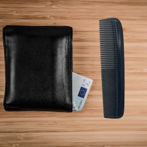 G.B.S Pocket Comb 5-Pack - Beard & Hair, Rounded Teeth