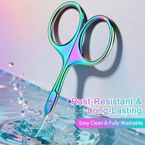 Precision Curved Cuticle Scissors - Extra Fine Tip Stainless Steel