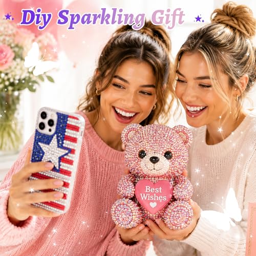 40,000 Pcs Rhinestone Bedazzling Kit with Glue & Tools