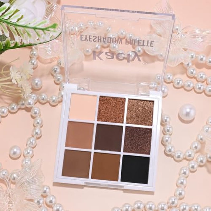 CAKAILA 9-Color Eyeshadow Palette - Natural & Long-Lasting Shades