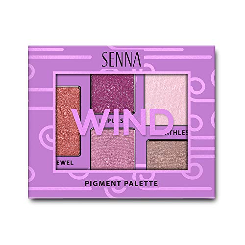 Senna Wind Pigment Palette - Pressed Powder Face Colors