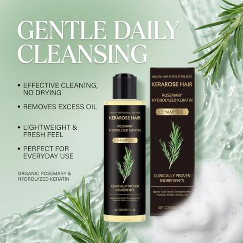 Rosemary Biotin Shampoo for Hair Growth & Strengthening 100ml