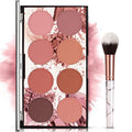 NewBang 8 Colors Blush Palette – Matte & Shimmer