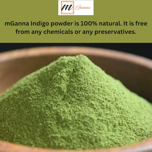 Natural Indigo Powder for Hair Dye - 0.5 lbs | Chemical-Free Hair Color