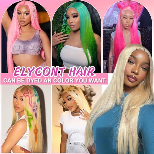 613 Blonde Human Hair Lace Front Wig 13x6 HD 200 Density 20"