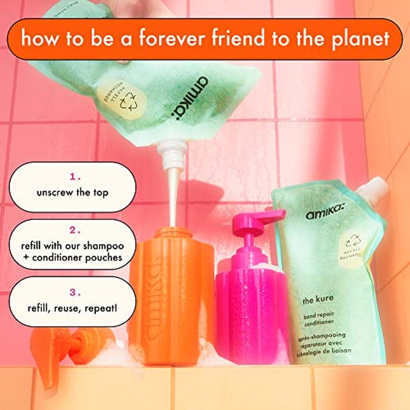 Amika Forever Friend Tritan Refillable Water Bottle