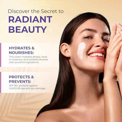 DD Cream Face Moisturizer SPF 30+ ? Daily Defense with Hyaluronic Acid, Collagen & Peptides ? Lightweight, Fragrance-Free, Reef Safe ? 1.7 fl oz (1.7, Women)