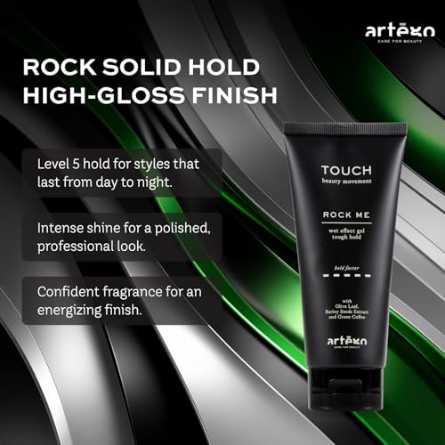 Artego TOUCH Rock Me Hair Gel - Level 5 Strong Hold (6.8oz)