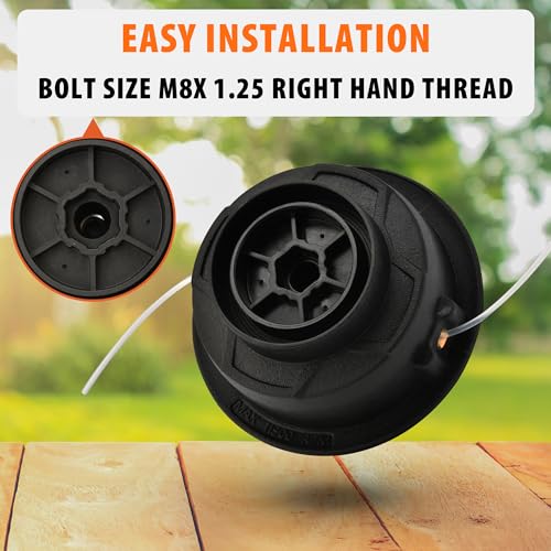 ERGIT Easy Load Trimmer Head Replacement for Stihl FS38 FS40 FS45