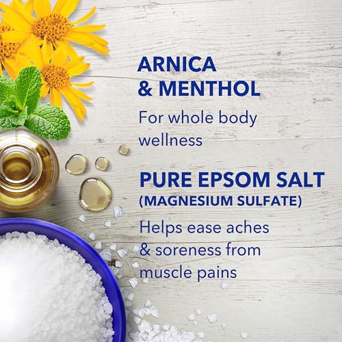 Dr Teal's Arnica Epsom Salt Soak with Menthol, 3 lbs