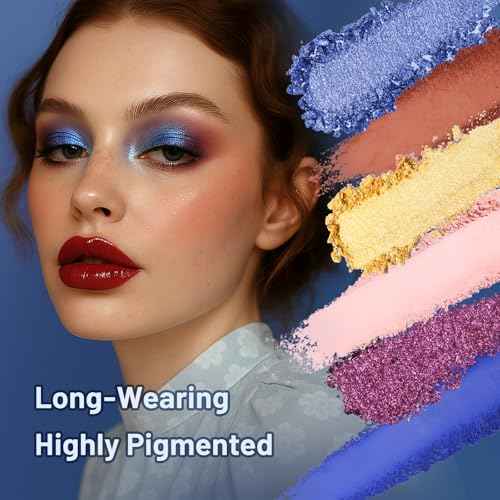 UCANBE 30 Color Eyeshadow Makeup Palette ? Dark, Earthy & Bold Tones Eye Shadow with Matte Glitter Metallic Finishes? Highly Pigmented, Long-Lasting Make Up Pallet for Smoky, Glam, and Everyday Looks