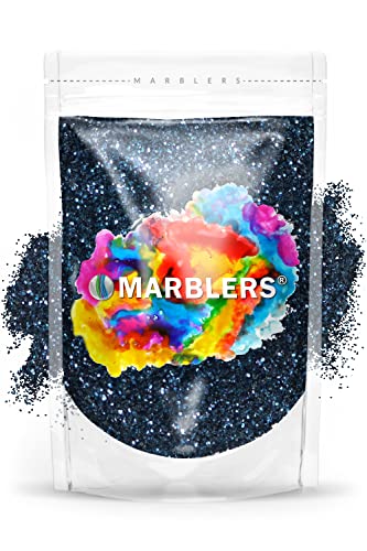 MARBLERS Twinkle Glitter Navy Fine 3oz
