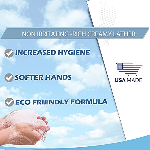 GreenFist Lotionized Hand Soap [ Liquid Gel Refill ] Made in USA, 128 Ounce (1 Gallon) Set of Citrus & Oceanbreeze Scent
