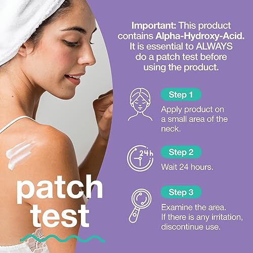 TOUCH Body Lotion for Keratosis Pilaris with 12% Glycolic Acid - AHA & BHA Exfoliating Rough & Bumpy Skin Body Lotion - Moisturizing Cream Gets Rid Of Redness, KP (4 Fl Oz (Pack of 1))