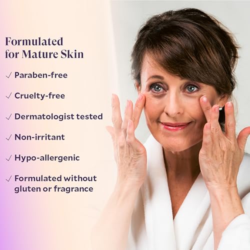 FI?RA Bakuchiol Firming Eye Cream - Designed Specifically For Mature Skin - Targets Wrinkles, Anti-Aging, Dark Spots, and Fine Lines - Hydrating and Rejuvenating Formula - 15 ML / 0.5 FL. OZ.