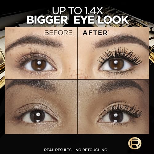 Voluminous Panorama Mascara - Blackest Black, Lengthening & Smudge Resistant, 0.33 Fl Oz - Variation of This Listing