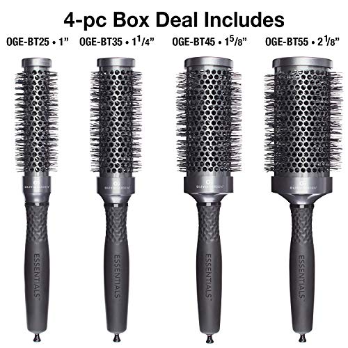 Olivia Garden ESSENTIALS Thermal 4-pc box deal: OGE-BT55, OGE-BT45, OGE-BT35, OGE-BT25 + box