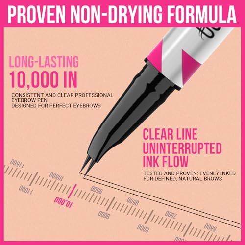 iMethod Curved Eyebrow Pen 2-in-1 Microblading Dark Brown
