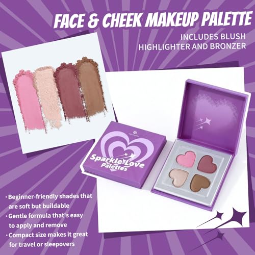Color Nymph 4-in-1 Contour Palette – Blush, Bronzer & Highlighter