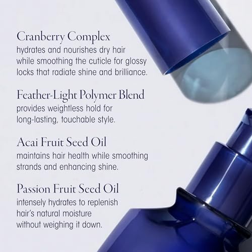 Oribe Feather Balm Ultra Light Hair Cream - Lightweight Styling Balm Detangles, Smooths & Adds Shine - Blowout Primer, Air Dry Cream & Light Texturizer - For Fine, Thin Hair - 3.4 oz