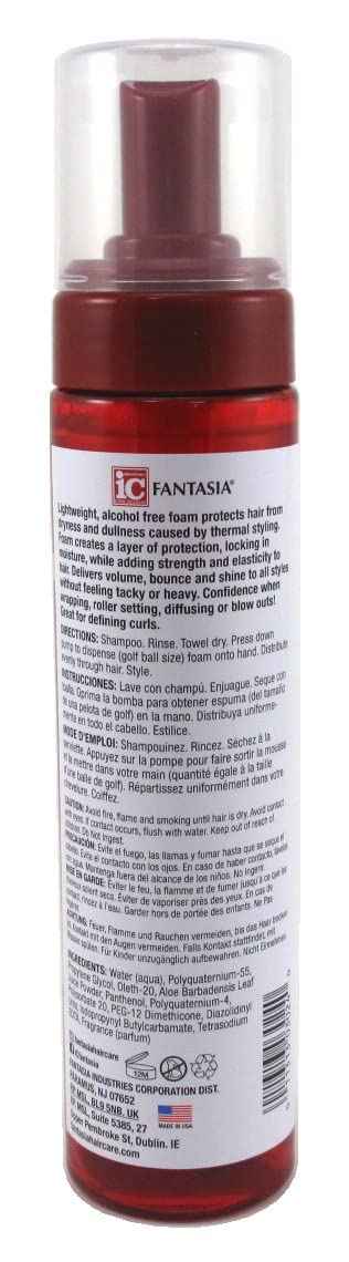 Fantasia Ic Heat Protector Styling Foam Polisher 8.5 Ounce (Pack of 2)