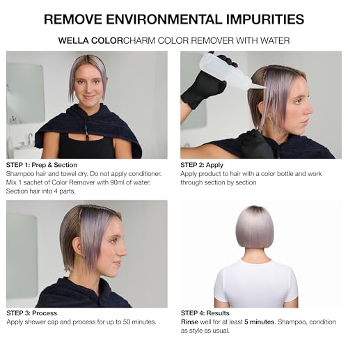 WELLA COLORCHARM Color Remover & Pre-Color Treatment System
