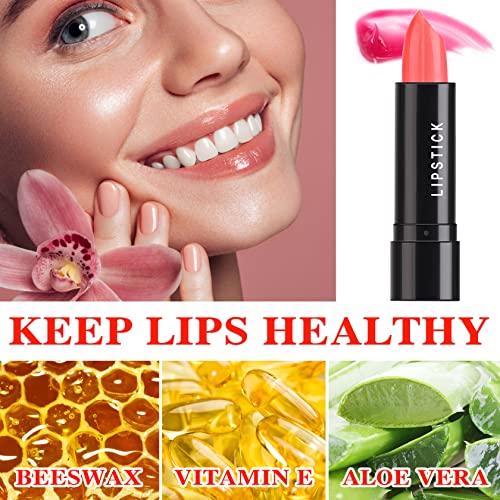 Color Changing Lipstick Set - 8 Pcs Magic Jelly Lip Tint