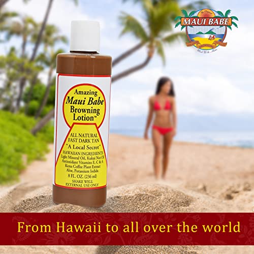 Maui Babe Browning Lotion 8 Ounces