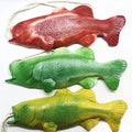 Bass Soap on a Rope, Funny Stocking Stuffers, White Elephant Gifts, Gifts for Grandkids, Handmade Soap (Pack of 3)